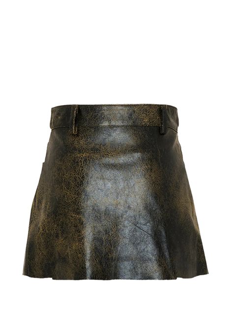 Gonna in ecopelle MSGM KIDS | F6MSJGSK112110
